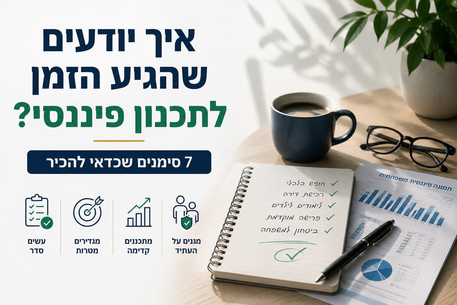 תכנון פיננסי למשפחה - זוג בוחן את העתיד הכלכלי